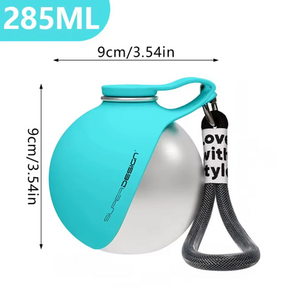 Pawnestify Dog Water Bottle With Bowl